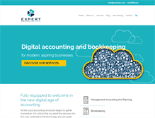 Tablet Screenshot of expertacc.com